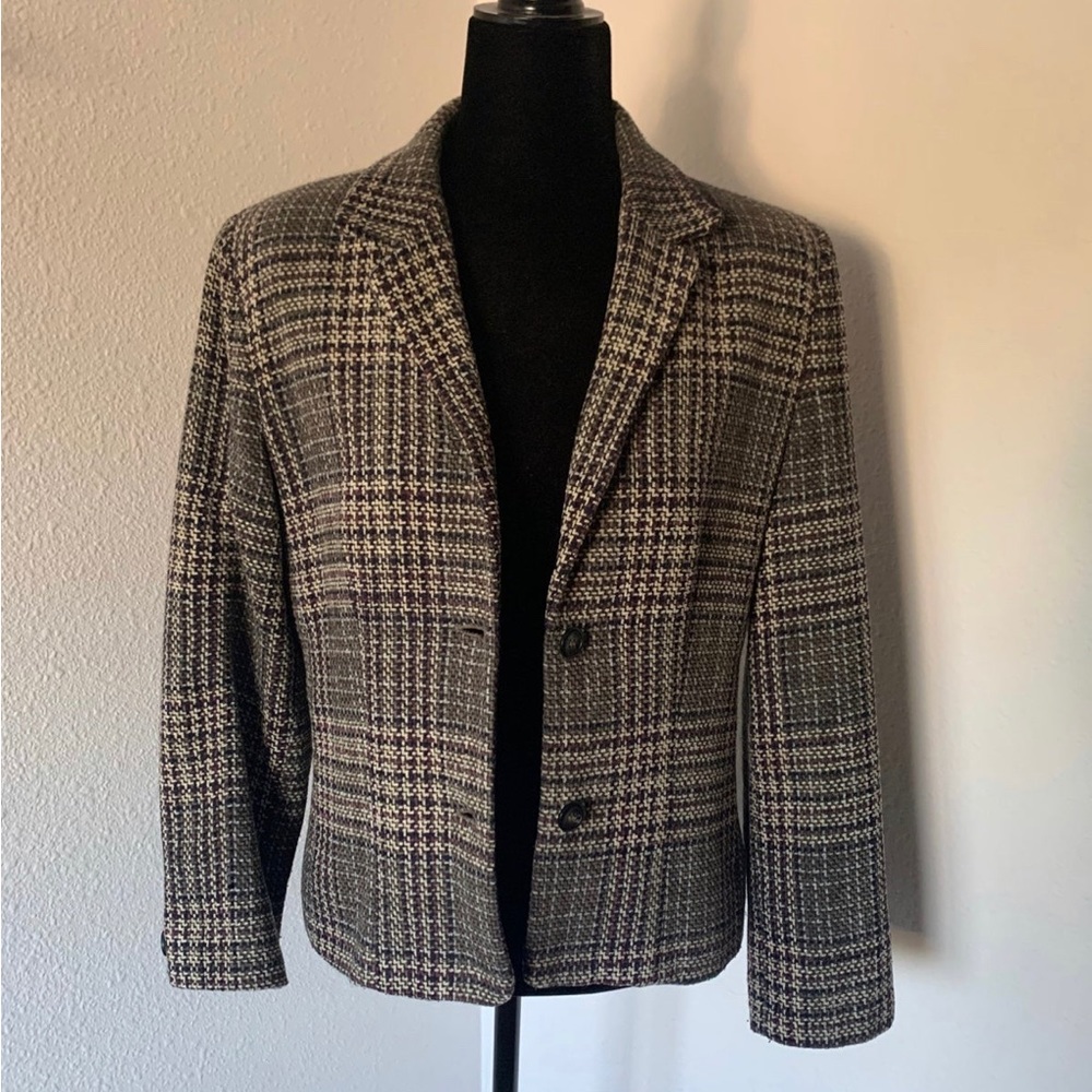 Ann Taylor Loft Tweed Style Blazer